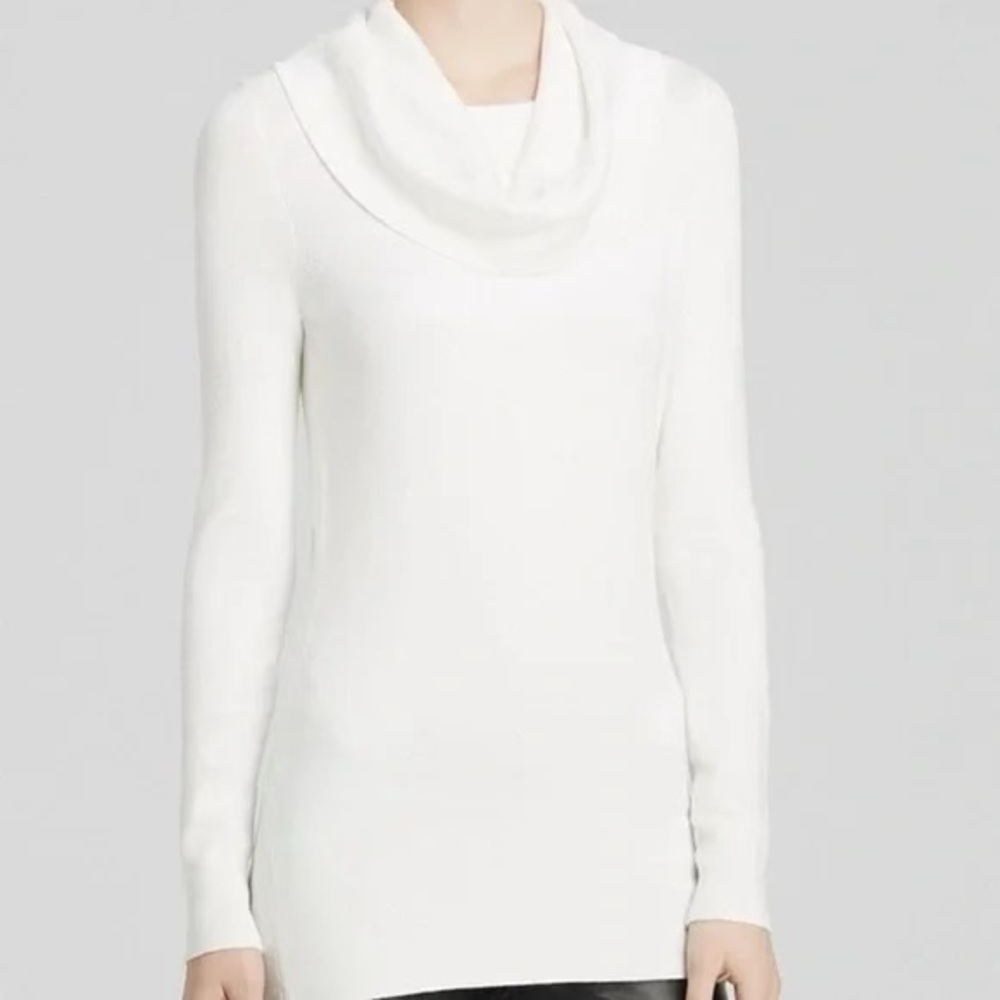 White French Connection Cowl Neck Sweater Size Small